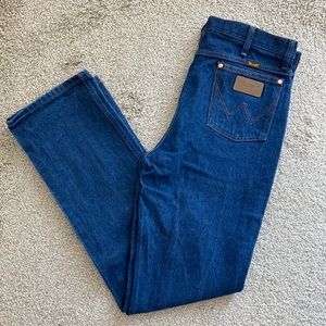 Wrangler Dark Wash Denim Jeans